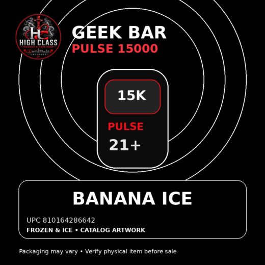 Geek Bar Pulse 15000 – Banana Ice