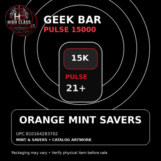 Geek 15K Orange Mint Saver
