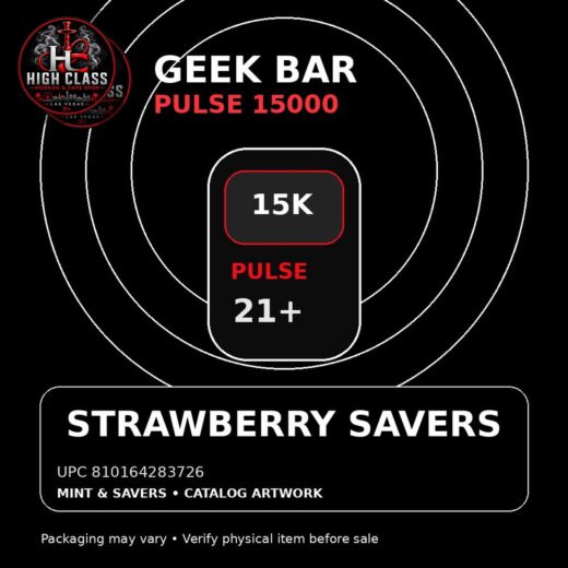 Geek 15K Strawberry Savers