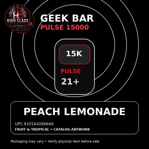 Geek 15k Peach Lemonade
