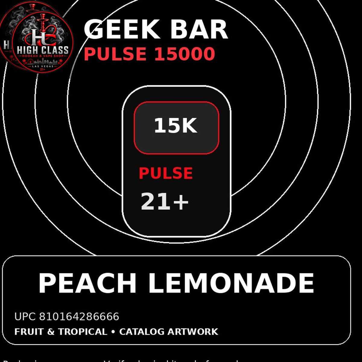 Geek 15k Peach Lemonade gallery image 2