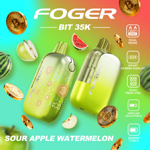 Foger Bit Sour Apple Watermelon