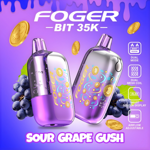 Foger Bit 35k Sour Grape Gush