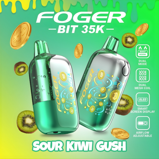 Foger Bit 35k Sour Kiwi Gush