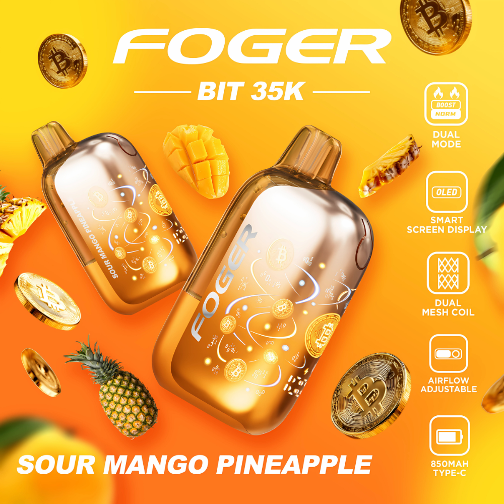Foger Bit 35k Sour Mango Pineapple product photo